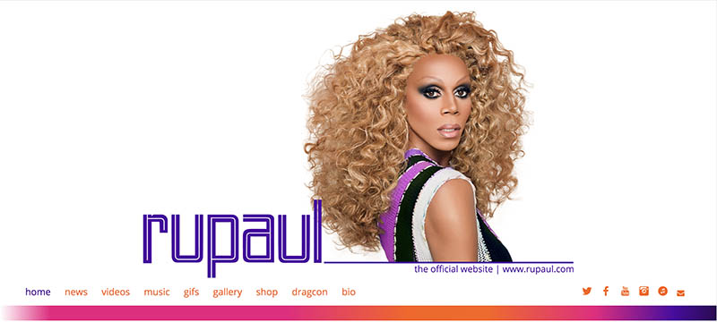 rupaul home page